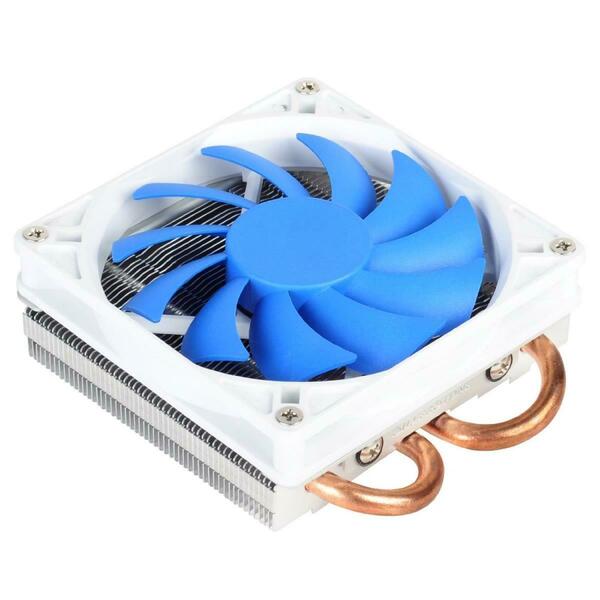 Silverstone Heatsink CPU Cooler with 92 mm PWM Fan, Two 6 mm Heat Pipes AR05